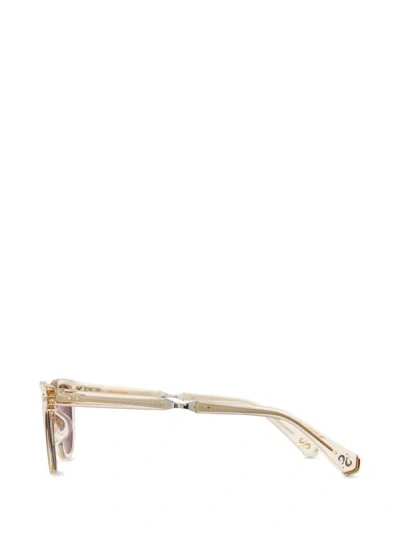 Shop Mr Leight Mr. Leight Sunglasses In Chandelier-platinum