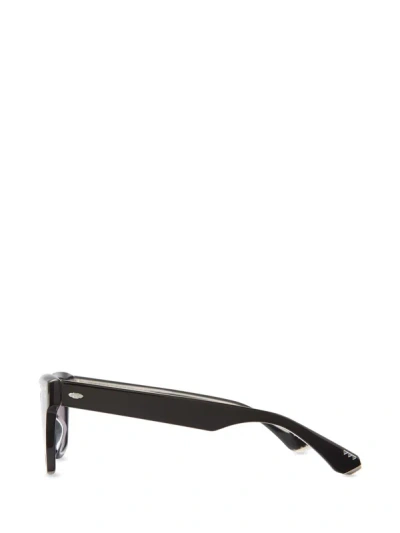 Shop Mr Leight Mr. Leight Sunglasses In Black-platinum