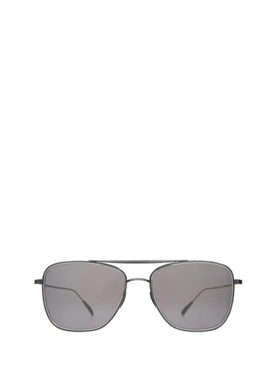 Shop Mr Leight Mr. Leight Sunglasses In Pewter-black