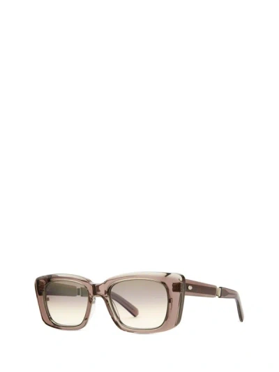 Shop Mr Leight Mr. Leight Sunglasses In Rose Clay-white Gold