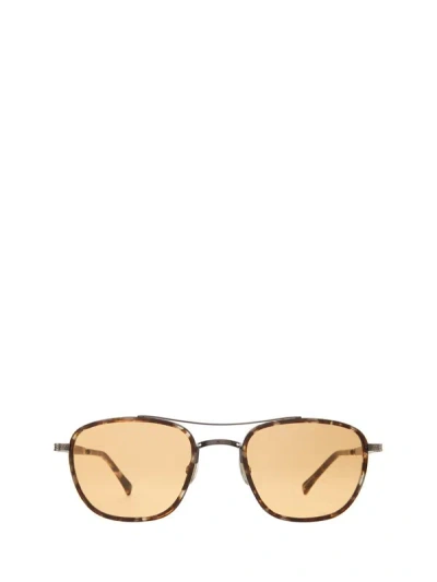 Shop Mr Leight Mr. Leight Sunglasses In Matte Leopard Tortoise