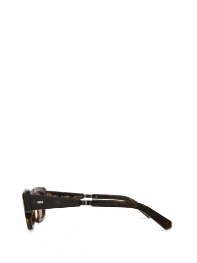 Shop Mr Leight Mr. Leight Sunglasses In Hickory Tortoise-antique Gold