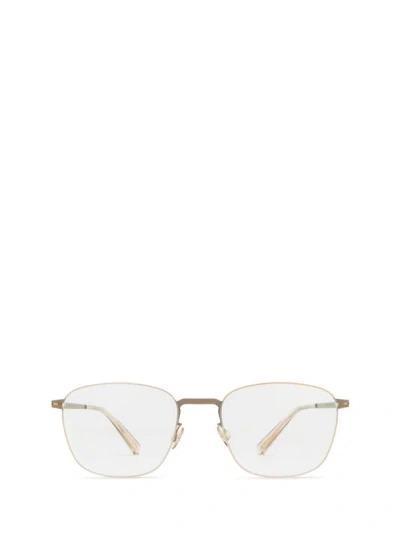 Shop Mykita Eyeglasses In Champagne Gold/taupe Grey