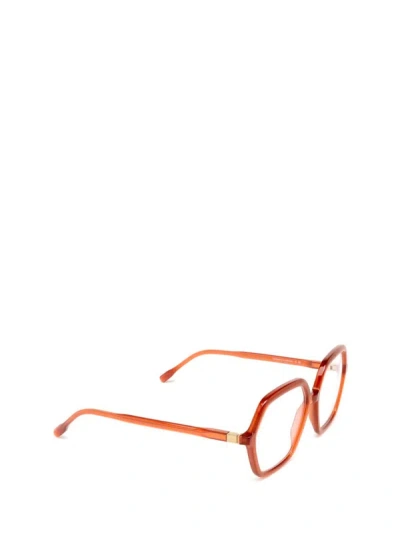 Shop Mykita Eyeglasses In C170-milky Peach/silk Champagn