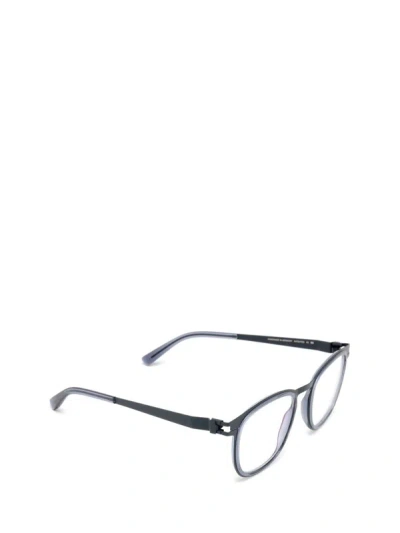 Shop Mykita Eyeglasses In A62-indigo/deep Ocean