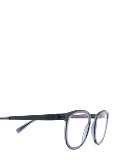 Shop Mykita Eyeglasses In A62-indigo/deep Ocean