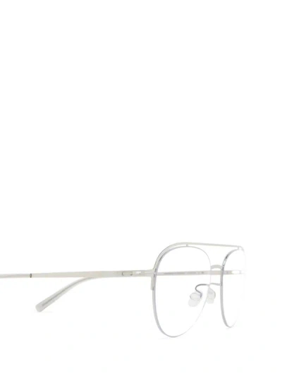 Shop Mykita Eyeglasses In Shiny Silver