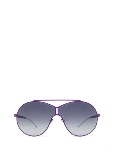 Shop Mykita Sunglasses In Bright Clover