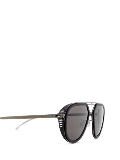 Shop Mykita Sunglasses In Mh60-slate Grey/shiny Graphite