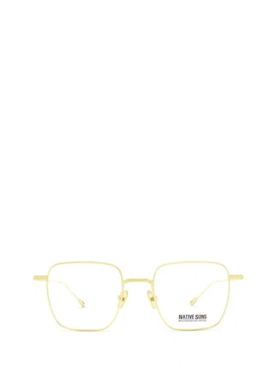 Shop Native Sons Eyeglasses In Gold
