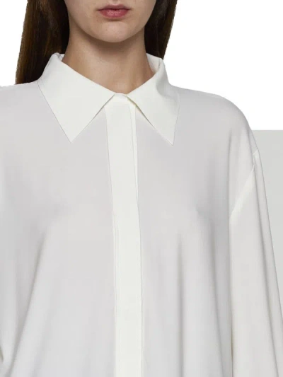 Shop Norma Kamali Shirts In White