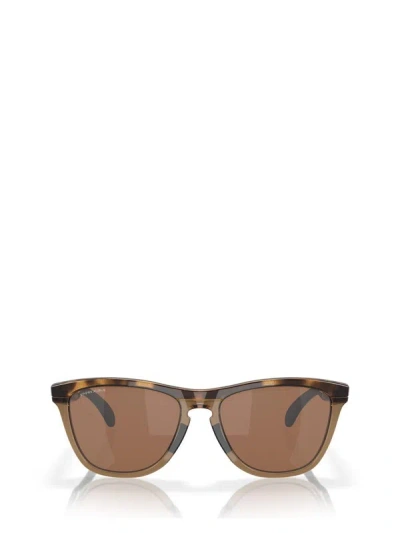 Shop Oakley Sunglasses In Brown Tortoise / Brown Smoke