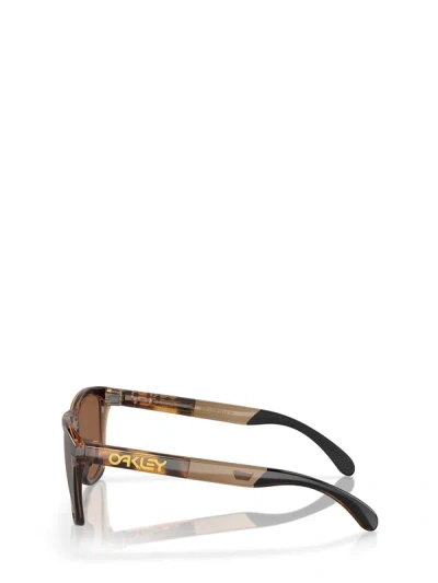 Shop Oakley Sunglasses In Brown Tortoise / Brown Smoke