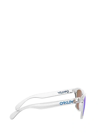 Shop Oakley Sunglasses In Crystal Clear