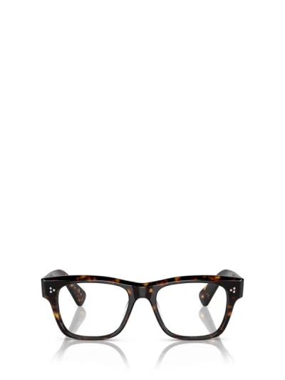 Shop Oliver Peoples Eyeglasses In Atago Tortoise