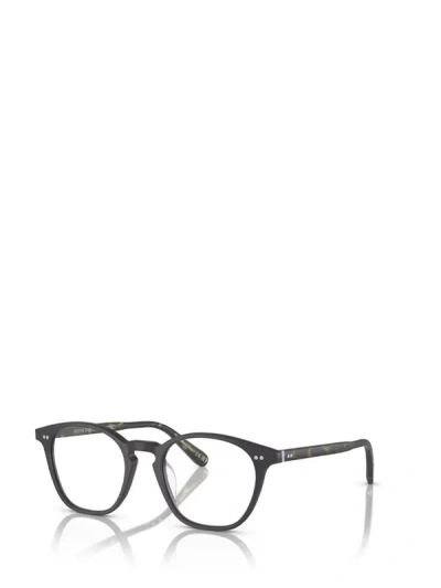 Shop Oliver Peoples Eyeglasses In Semi-matte Black / Vintage Dtbk