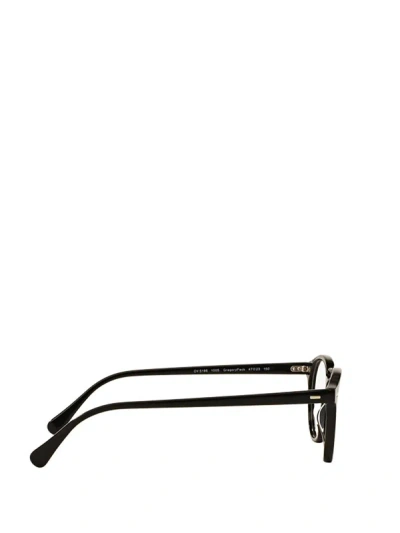 Shop Oliver Peoples Eyeglasses In Black (bk)