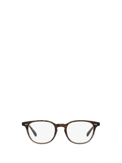 Shop Oliver Peoples Eyeglasses In Sedona Red / Taupe Gradient