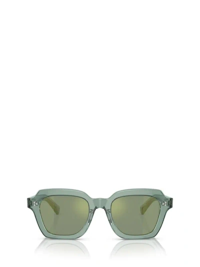 Shop Oliver Peoples Sunglasses In Ivy