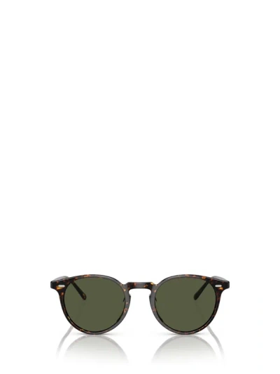 Shop Oliver Peoples Sunglasses In Atago Tortoise