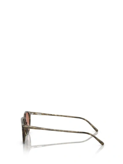 Shop Oliver Peoples Sunglasses In Soft Olive Bark