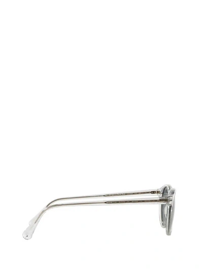 Oliver Peoples Transparent Peck Estate Edition Gregory Peck Sunglasses In Crystal