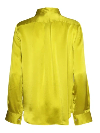 P.a.r.o.s.h Shiny Shirt In Green