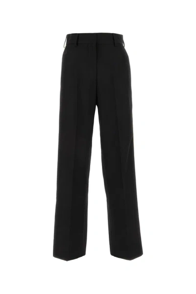 Shop Palm Angels Pants In Blackoff