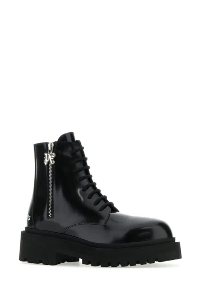 Shop Palm Angels Sneakers In Blacknoc