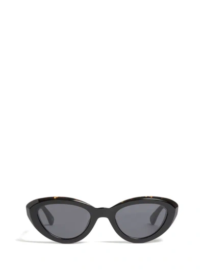 Shop Peter And May Sunglasses In Tortoise & Black