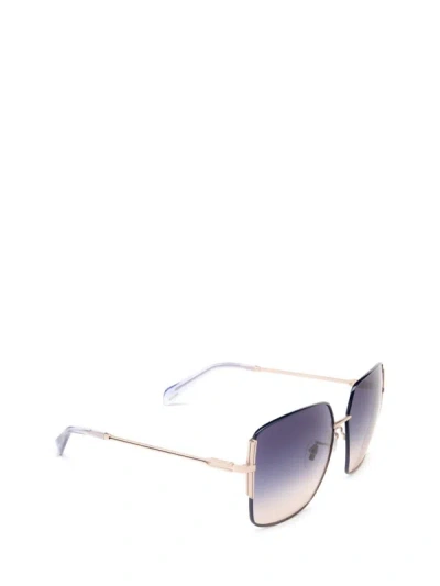 Shop Police Sunglasses In Red Gold With Coloured Parts