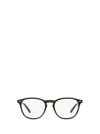 Shop Polo Ralph Lauren Eyeglasses In Shiny Transparent Green