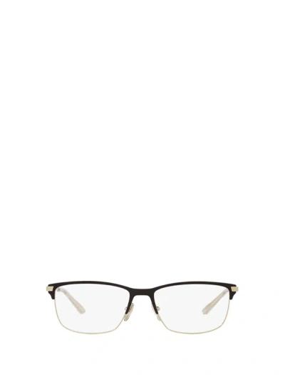 Shop Prada Eyewear Eyeglasses In Matte Burnished / Pale Gold