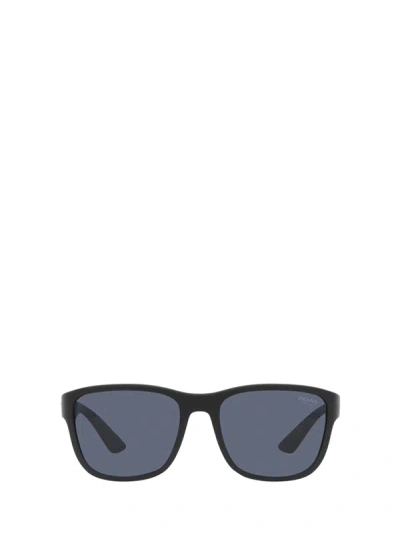 Shop Prada Sunglasses In Rubber Black