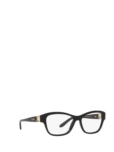 Shop Ralph Lauren Eyeglasses In Shiny Black