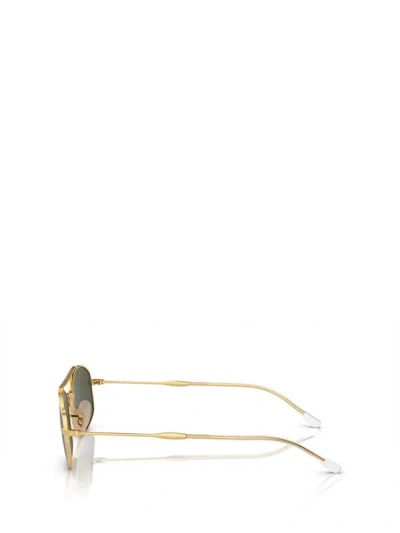 Shop Ray Ban Ray-ban Sunglasses In Gold