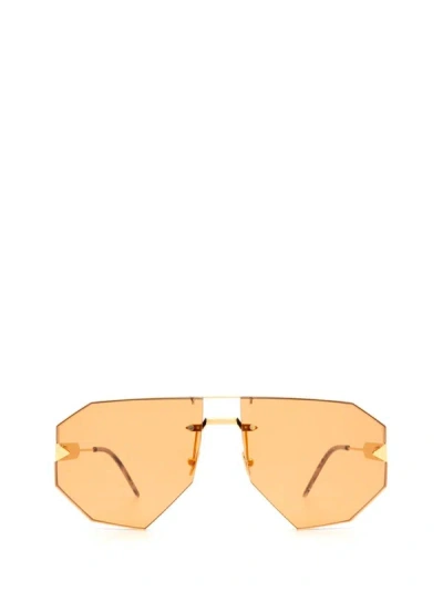 Shop Soya Sunglasses In Brushed Gold