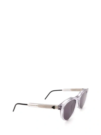 Shop Soya Sunglasses In Transparent Grey