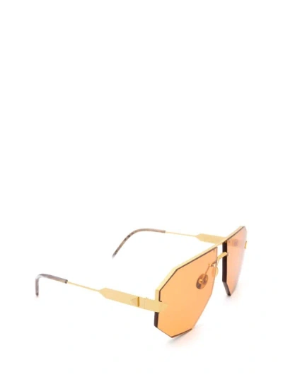 Shop Soya Sunglasses In Brushed Gold