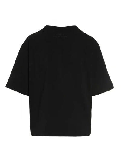 Shop Studio Nicholson Logo T-shirt In Black