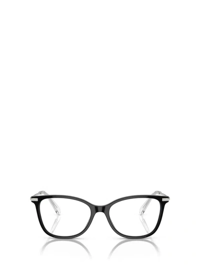 Shop Swarovski Eyeglasses In Black