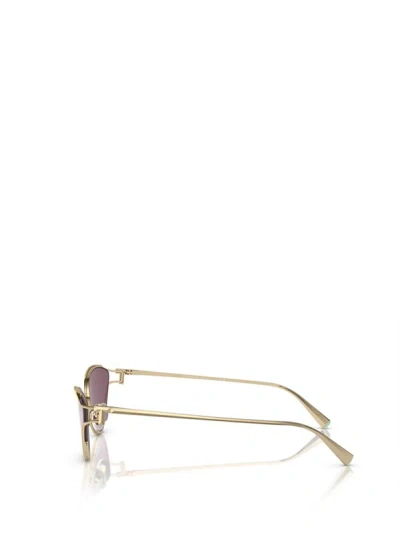 Shop Tiffany & Co . Sunglasses In Pale Gold