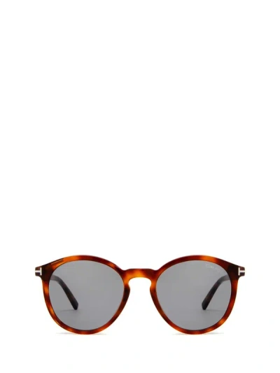 Shop Tom Ford Eyewear Sunglasses In Havana