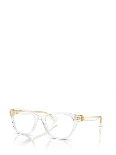 Shop Versace Eyewear Eyeglasses In Crystal