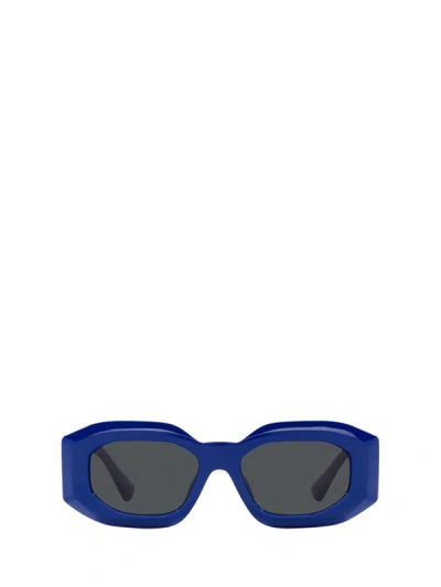 Shop Versace Eyewear Sunglasses In Blue