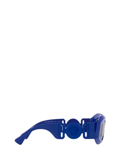 Shop Versace Eyewear Sunglasses In Blue