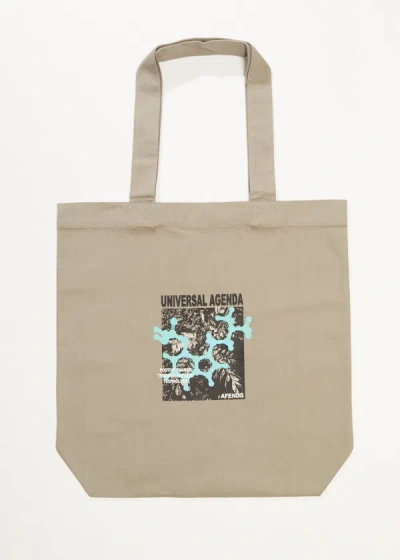 Shop Afends Tote Bag In Green