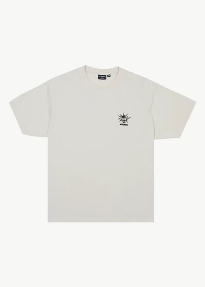 Shop Afends Boxy Fit Tee In White