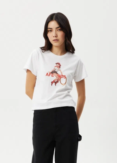 Shop Afends Recycled Baby Tee In White