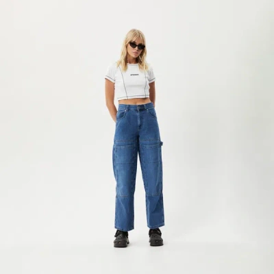 Shop Afends Rib Cropped T-shirt